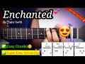 Enchanted - Taylor Swift (Easy Chords)😍 | Guitar Tutorial