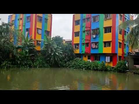 mother earth theme park by parimal dey *GOD'S NEST* distributing nutritious foods.