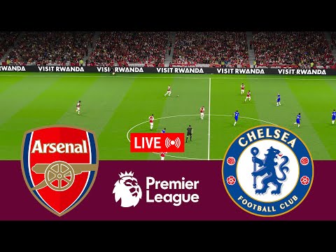 [LIVE] Arsenal vs Chelsea Premier League 23/24 Full Match - Video Game Simulation