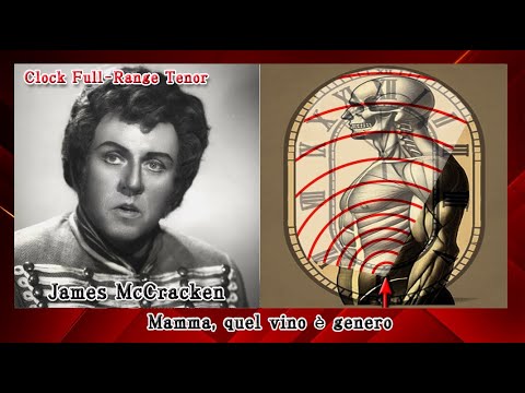 James McCracken The Only Tenor to Inherit Caruso's Clock Full Range Breath Distribution