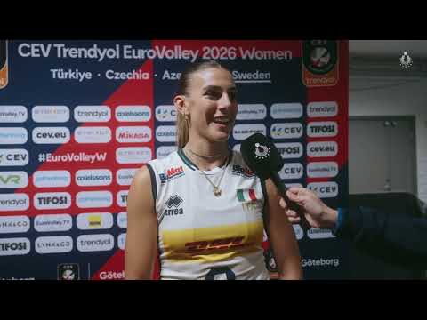 Europei Femminili. Alessia Orro commenta la vittoria dell'Italia sulla Croazia