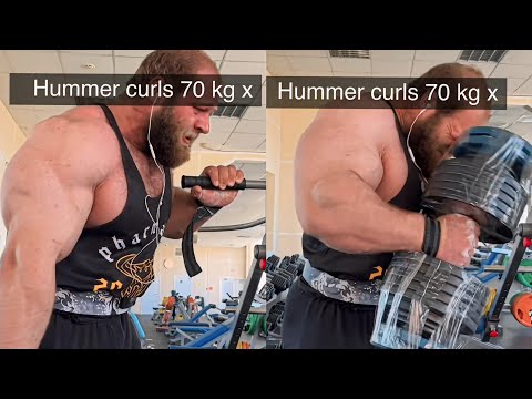 He Did The World's Heaviest Hammer Curl (NEW WR)