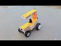 How To Make Matchbox Tractor At Home With Cultivator Diy Tractor Toy Mini Tractor Machine