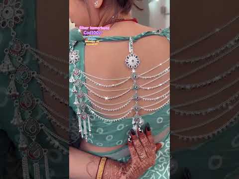 Beautiful silver kamarband with 70% discount 😍🌸#ytshorts #shortvideo #viral