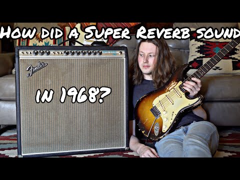 Vintage 1968 ‘Drip Edge’ Super Reverb *FREE SHIPPING or Pickup in Nashville* image 13