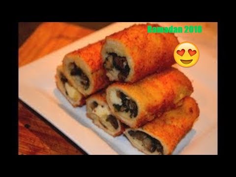 Roulé de Pain de Mie au Fromage (Astuce en Cuisine) pour Ramadan 2018