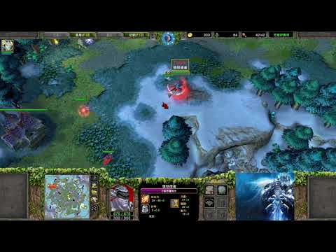 【大招配爽图】魔兽争霸大帝解说 FQQ vs Trunkz ST