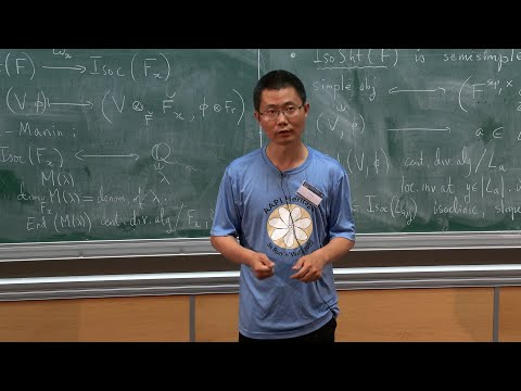 Zhiwei Yun - 2/3 Introduction to Shtukas and their Moduli
