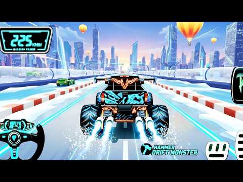 Watch Monster Truck: Epic New Monster Truck Racing & High-Speed Stunts on Off-Road Track!