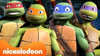 Ninja Turtles Go to the Surface for the FIRST Time 🐢 | TMNT (2012) | Nicktoons