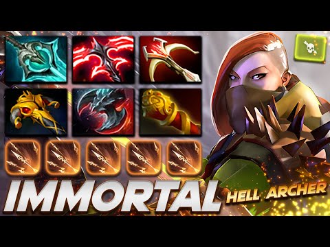 Windranger Immortal Legolas - Dota 2 Pro Gameplay [Watch & Learn]