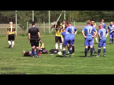 Skrót meczu: KS Żupawa - KS Cygany (23.04.2023) 17.kolejka / Klasa "B"