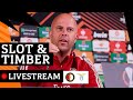 TERUGLUISTEREN | ?️ Persconferentie Lazio-thuis met Arne Slot en Quinten Timber