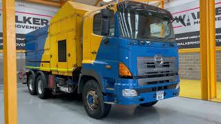 Camion hydrocureur Hino 6X4 STEEL TIPPING WASTE WATER TANKER/GULLY SUCKER – 2008 – DX58 à vendre - Image 4 | Autoline LU Camion hydrocureur Hino 6X4 STEEL TIPPING WASTE WATER TANKER/GULLY SUCKER – 2008 – DX58 | Image 4 - Autoline