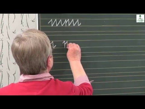 "Ich lerne Sütterlin" in der Schreibschule im Alten Schulhaus