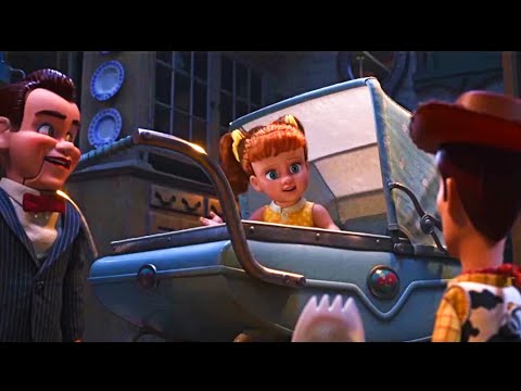 Toy story 4 Woody meets Gabby Gabby