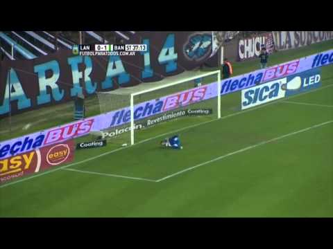 Monetti por dos. Lanús  0  - Banfield 1. Fecha 24. Primera División 2015. FPT.