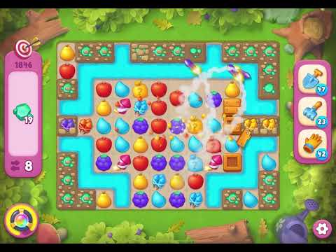Gardenscapes Level 1846 Challenge Failed