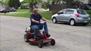 Quick Ride 1979 Snapper riding mower.