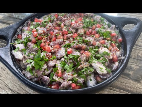 Just Fabulous ! Bazha - Spicy Cold Walnut Sauce From Georgia ! With Beans Here.