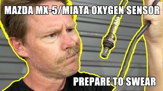 Oxygen Sensor Replacement Mazda MX-5 (Miata) NB2 | DIY O2 sensor P0037 code fix
