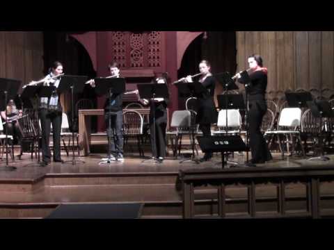 Flutissimo : Oregon State University Flute choir plays Erik Satie   Gymnopédie No 1