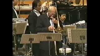 George Roberts collection, Lloyd Ulyate - Trombone - Too Little Time - 100 Trombones Concert (video)