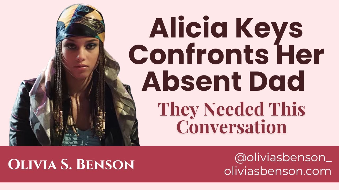 Alicia Keys and her Dad Get Real About their Relationship . . . A Journey for Both of Them.