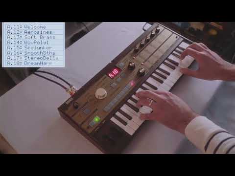 100 new microKORG Patches / Presets - MT Bank1