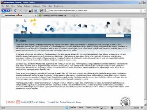 DotNetNuke Tutorial - Menu problems with the Back button after upgrading - Video #260