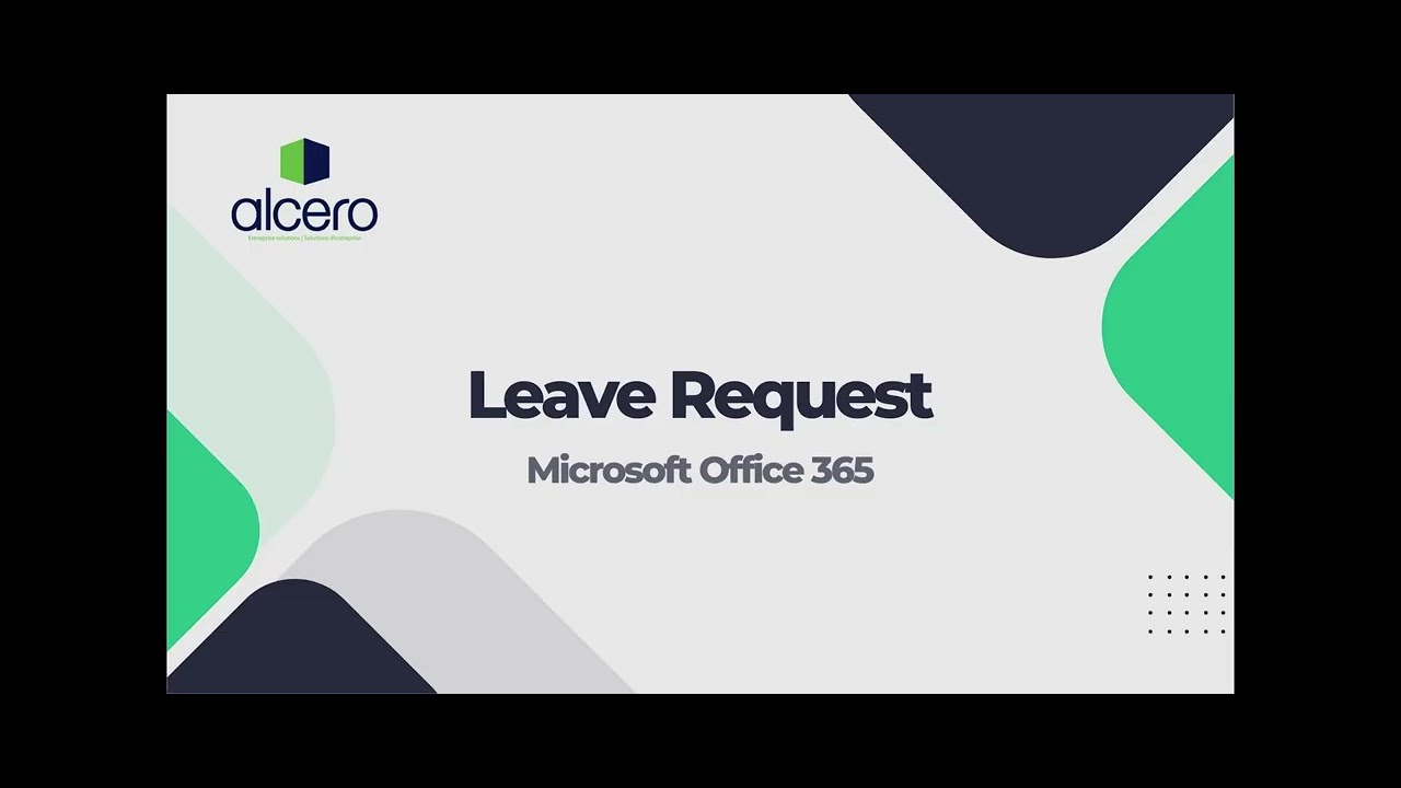 SharePoint Leave Request System - Alcero