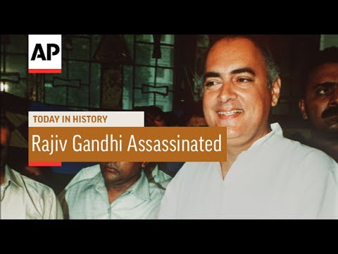 Rajiv Gandhi Assassinated - 1991 | Today In History | 21 May 17