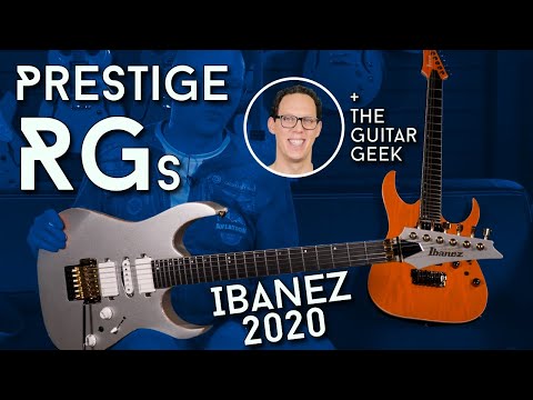The brand new 2020 Prestige RGs from Ibanez