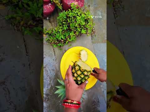 terrace garden mein pineapple Pak kar ready ho chuka hai
