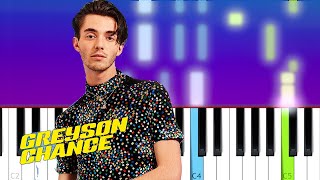 Greyson Chance - Waiting Outside The Lines (Piano Tutorial)