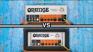Video thumbnail for Orange OR15 VS Orange Rocker 15 by Toby's Guitar Gear Demos 🎵