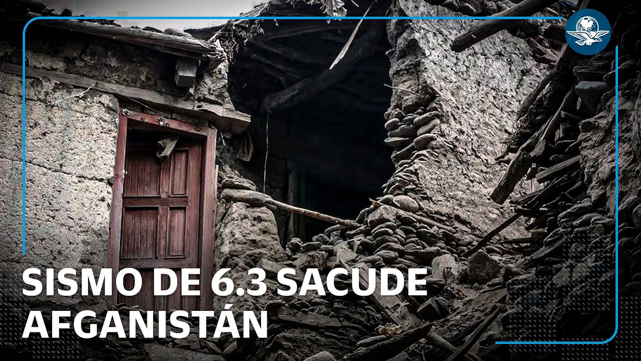 Terremoto de magnitud 6.3 sacude Afganistán: se registran 20 muertos y más de 500 heridos