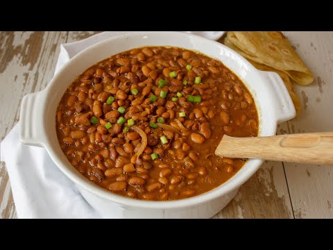 How To Make The Best Baked Beans | Best Dried Pinto Beans Recipe | Episode 26