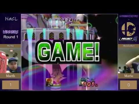 NACL October - SteSte (Marth) vs Mukfather (Mario, Ganon) Losers Quarters