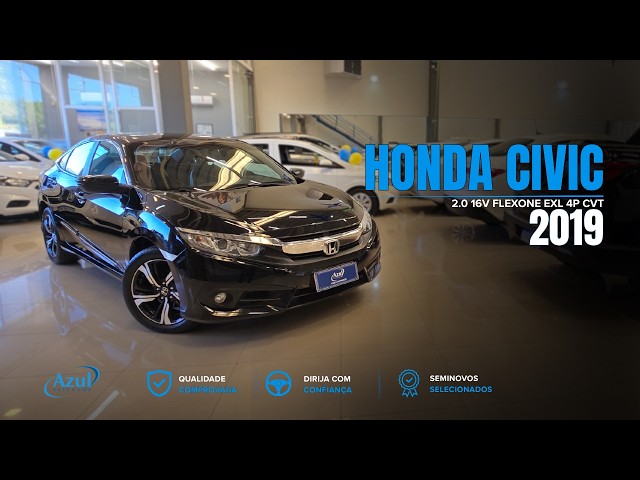 Vídeo HONDA CIVIC 2.0 16V FLEXONE EXL 4P CVT
