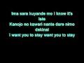 Big Bang - Stay ( With Lyrics ) 