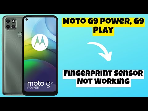 Fingerprint Sensor Not Working || Fingerprint senor problem solved Moto G9 Power, G9 Play