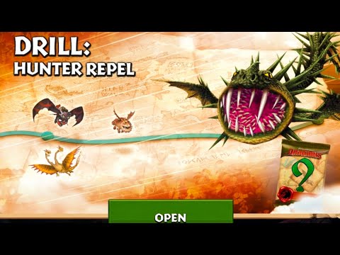 Dragons: Rise of Berk - Drill: Hunter Repel