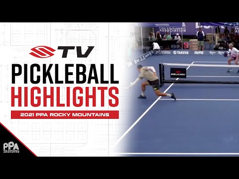 Ben Johns ATP Pickleball Highlight - 2021 PPA Rocky Mountains Championships Men's Singles