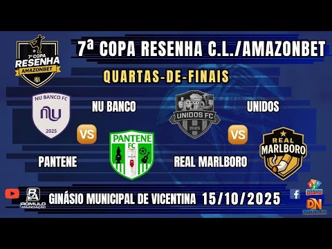 #1381 🏆 7ª Resenha Champions League/Amazonbet (QUARTAS-DE-FINAIS) 🏆 ⚽ (2 JOGOS) ⚽