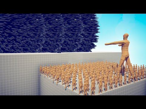 CAN 100x MUMMY + GIANT CROSS THE BRIDGE? - TABS | Totally Accurate Battle Simulator 2023