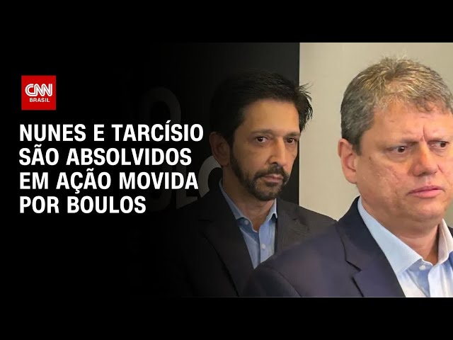 Abuso de poder: TRE-SP absolve Ricardo Nunes e Tarcísio de Freitas | CNN PRIME TIME