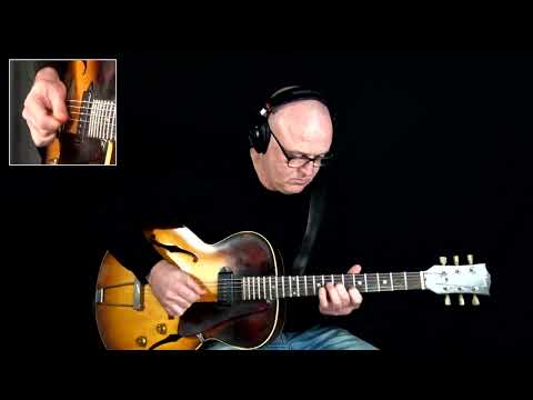 Martijn van Iterson - Giant Steps (Jazz Guitar Solo)