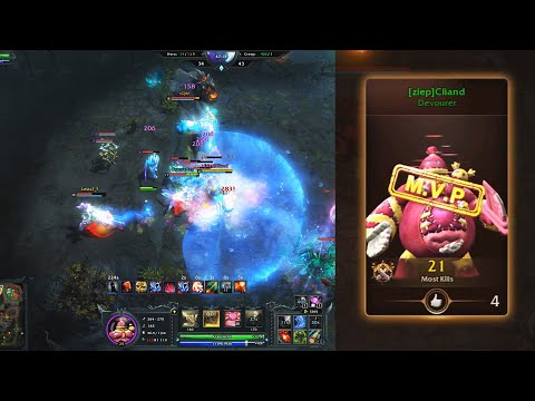 Cliand Carry Misfit Devourer | HoN Gameplay