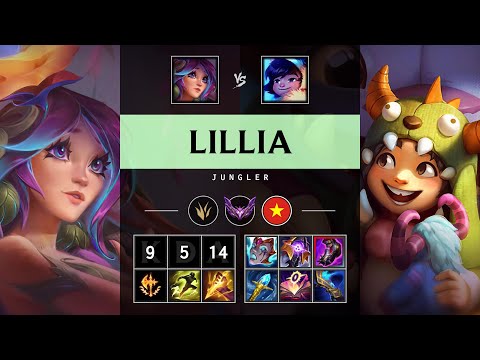 Lillia Jungle vs Nunu & Willump - VN Master Patch 25.12